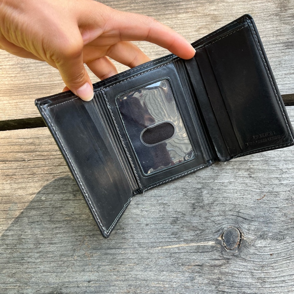 Black Leather Wallet